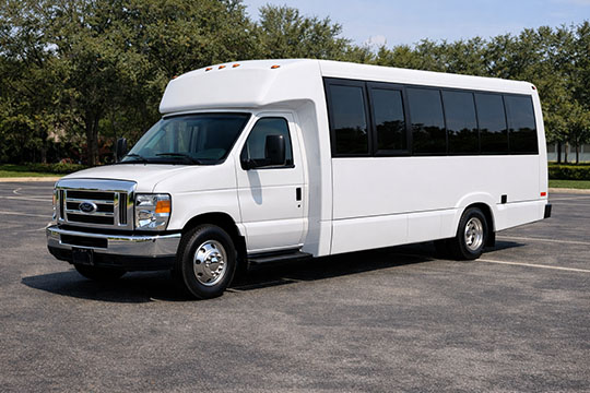 18-passenger minibus available for charter in Portsmouth, NH